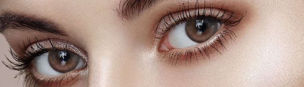 Glowy Natural 1-Day Moca Brown (20P) Colored Korean Contact Lenses - Olens