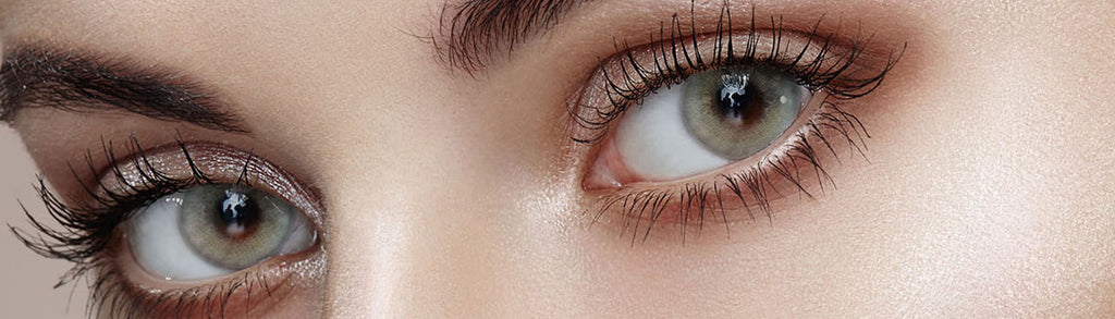 Ocean Velvet Gray 1-Day (20P) Colored Korean Contact Lenses - Olens