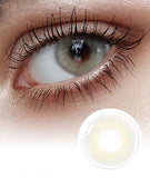 Ocean Velvet Gray 1-Day (20P) Colored Korean Contact Lenses - Olens
