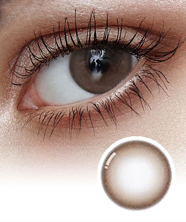 Misty Ash Choco 1-day Korean Colored Contact Lenses-olens