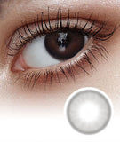 Yous Black Coloured Korean Contact Lenses-Lensme