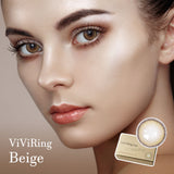 ViViRing Beige Colored Contact Lenses-Olens