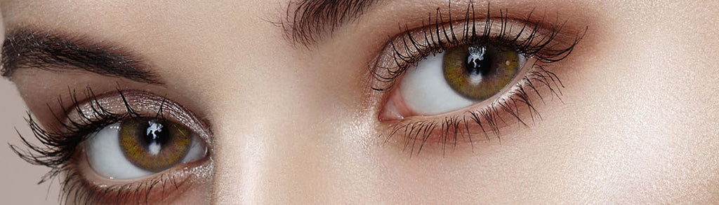 Olens - Jennifer 3Con Hazel Colored Contact Lenses Olens