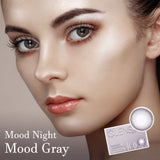 Mood Night Mood Gray Colored Contact Lenses - Olens