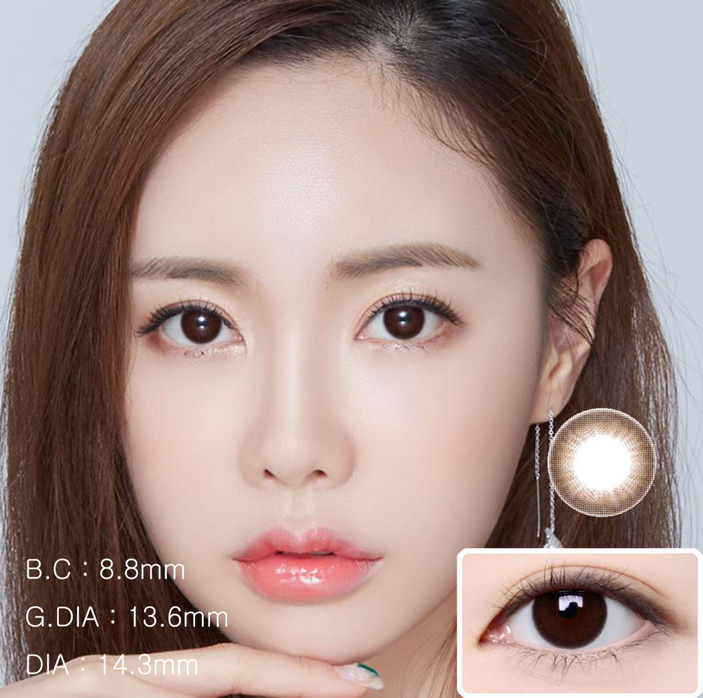 Goddess Choco Colored Contant Lenses-lensme