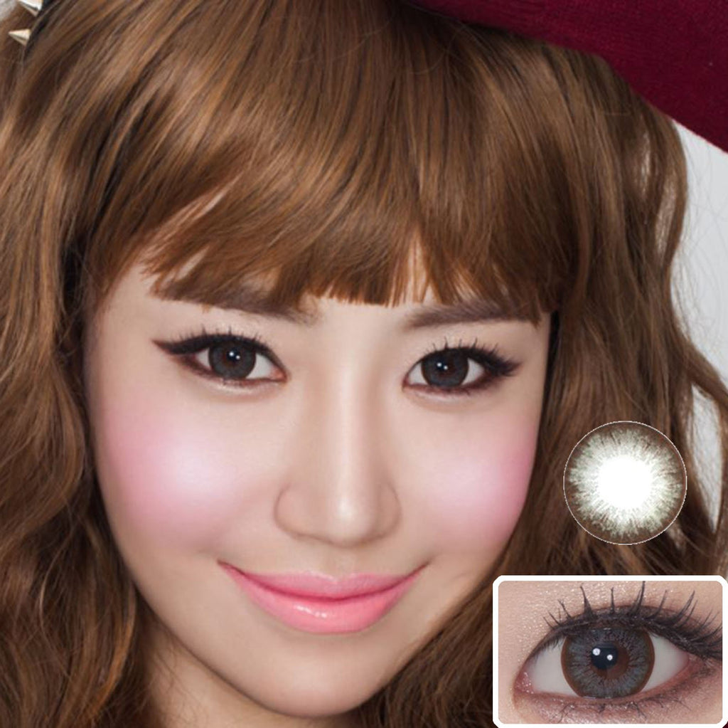 Talk Talk Sugar Gray Colored Contact Lenses - Olens