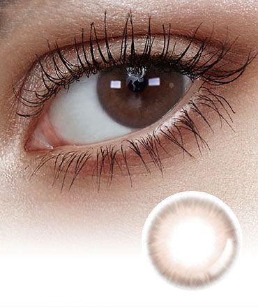 Zeki Brown Colored Korean Contact Lenses - Lensme