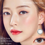 ViViRing 1Day Gray (20P)
