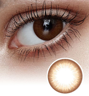 Almond  Choco Colored Contact Lenses - Lensme