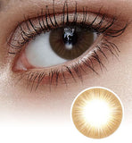 Cocktail Charming Brown Colored Contact Lenses-Lensme