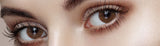 Mega Look Weenin 3 Tone Brown Colored Contact Lenses-DIA 14.7mm