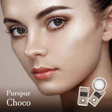 Purspur choco Colored Contact Lenses - olens
