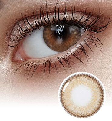 Tica 3Con Brown Colored Korean Contact Lenses-Olens