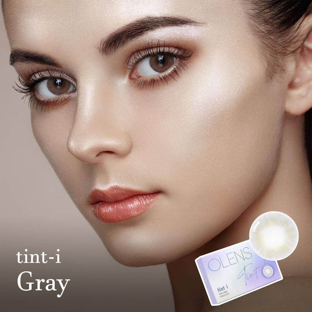 Tint-i Gray Colored Contact Lenses-Olens