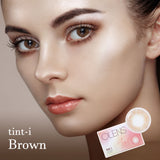 Tint-i Brown Colored Contact Lenses-Olens