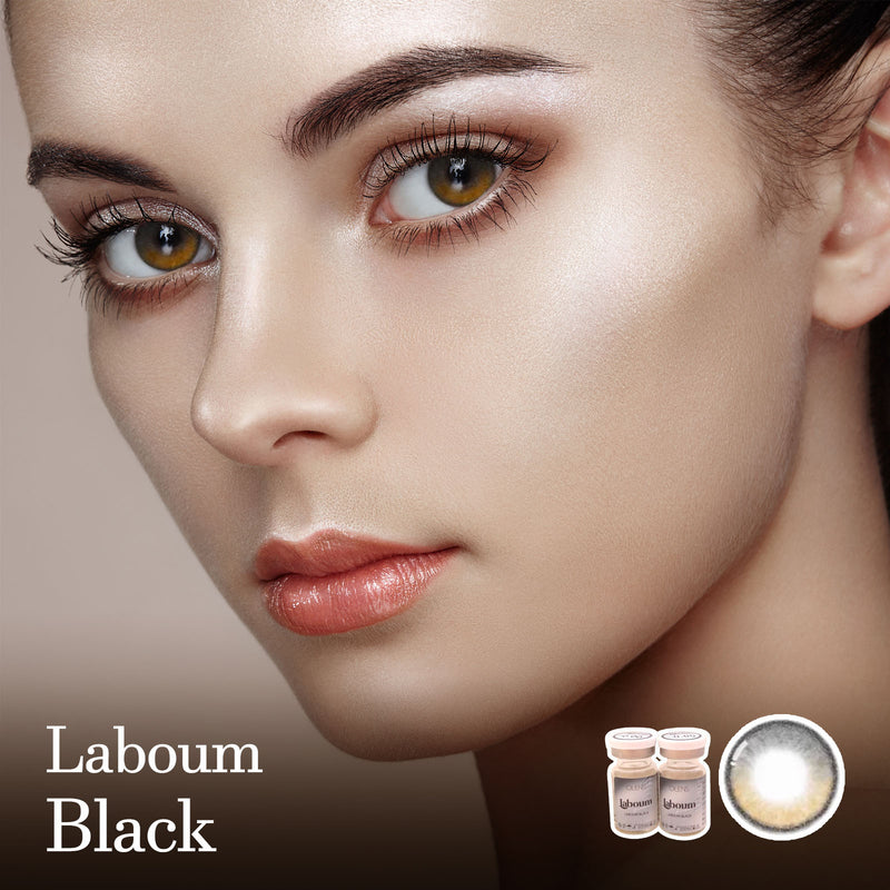 Laboum Brown Coloured Korean Contact Lenses - Olens