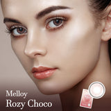 Melloy Rozy Choco Korean Colored Contact Lenses - Lensme