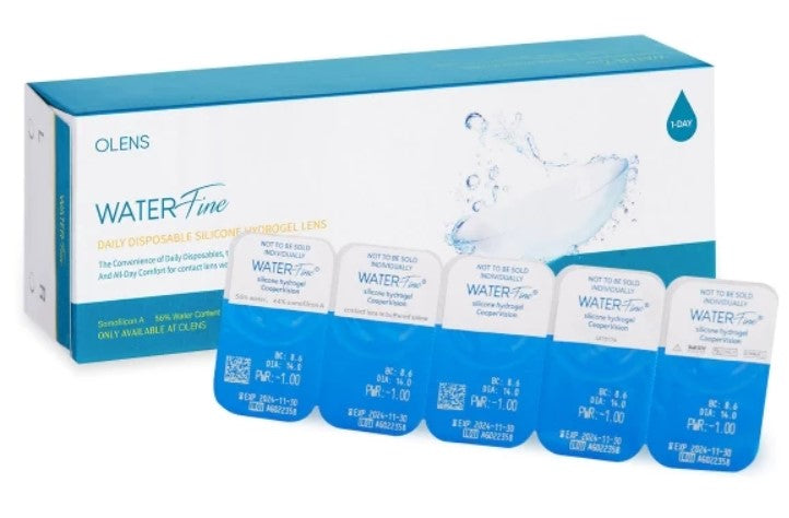 Water Fine Clear Contact Lenses - Olens