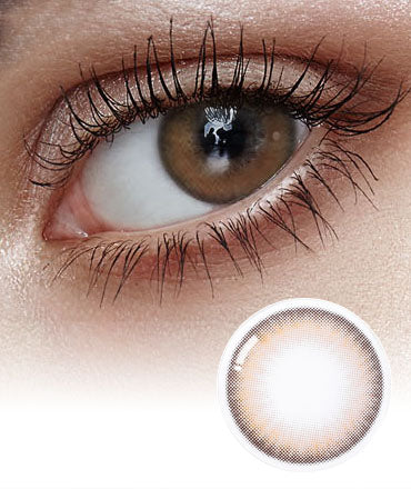 Nils Brown Colored Korean Contact Lenses - Olens