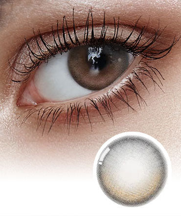 Glowy Natural 1-Day Moca Brown (20P) Colored Korean Contact Lenses - Olens 