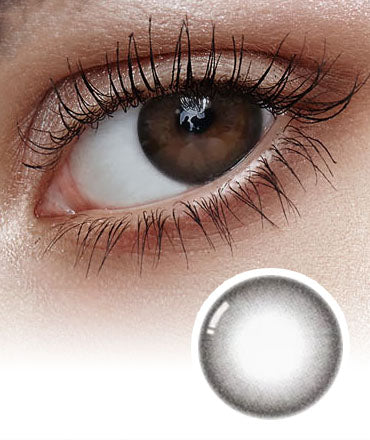 Shine Black 1Day (20P) Colored Contact Lenses - Olens
