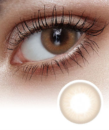 Sharte Brown Brown Colored Korean Contact Lenses-Lensme