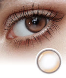 Double Tint Brown Korean Colored Contact Lenses  -Olens