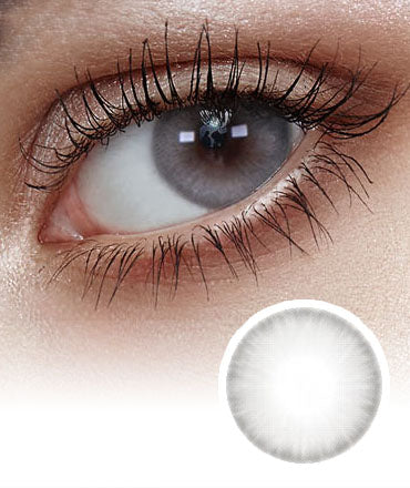 Baby Tine Gray Coloured Korean Contact Lenses-Lensme