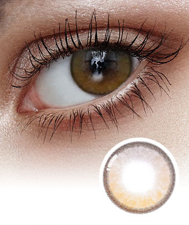 Laboum Brown Coloured Korean Contact Lenses - Olens
