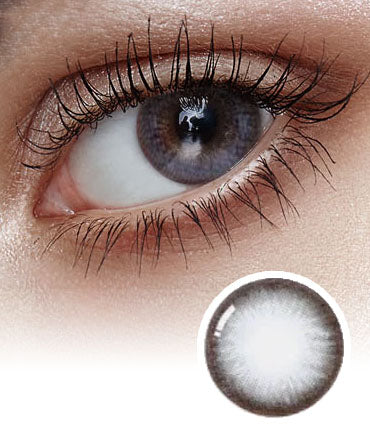Big Some Gray Coloured Korean Contact Lenses-Olens