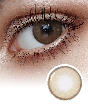 Winsome Brown Coloured Korean Contact Lenses - Olens