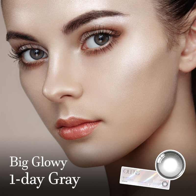Big Glowy 1-Day Gray (20P)