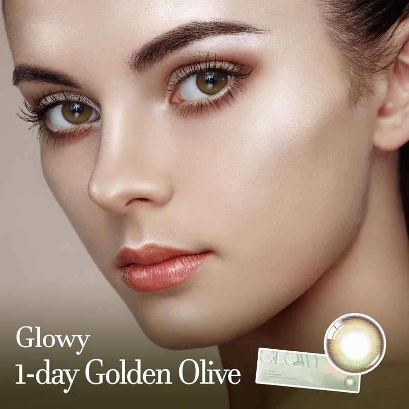 Glowy 1-Day Golden Olive (10P)