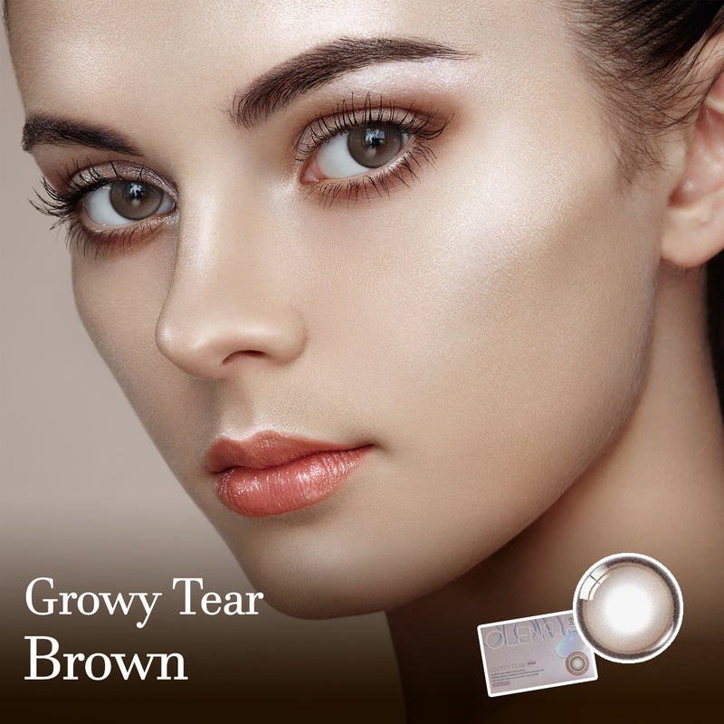 Glowy Tear Brown