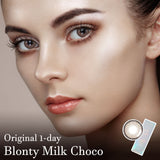 Original 1-Day Series Blonty Milkchoco (10P) Colored Contact Lenses-Lensme
