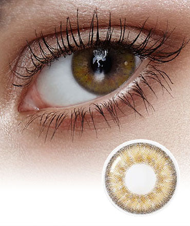  Olens - Jennifer 3Con Hazel Colored Contact Lenses Olens