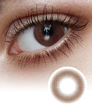 Flosome Choco Colored Korean Contact Lenses - Lensme