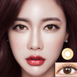 3 Colored Brown Contact Lenses