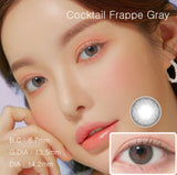Cocktail Frappe Gray Colored Contact Lenses-Lensme