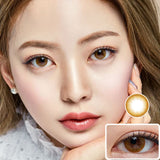 Olens Polla Brown Colored Contact Lenses