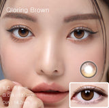 Qloring Brown Colored Contact  Lenses-Lensme