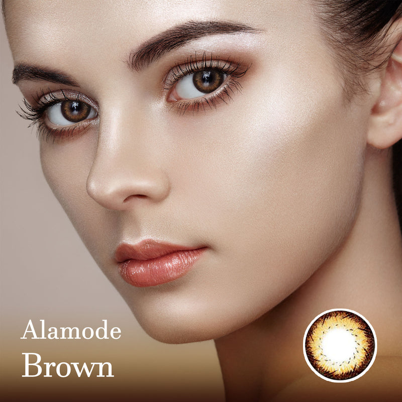 Alamode Brown Colored Contact Lenses - Lensme