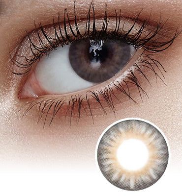 Cocktail Big Phat Colored Gray Contact Lenses