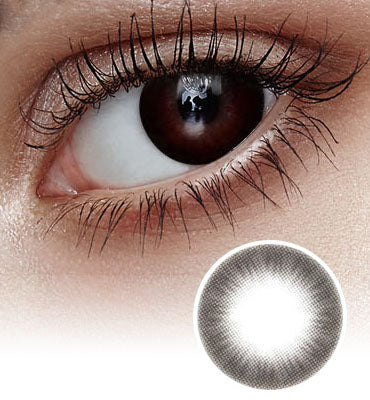 Cocktail Charming Black Colored Contact Lenses-Lensme