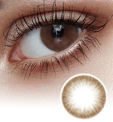 Falling Choco Colored Contact Korean Lenses - Olens