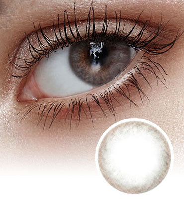 Honey Ring Gray Colored Contact Lenses-Olens