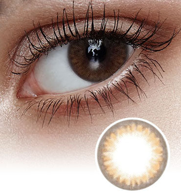 Lace Brown Colored Contact Lenses-Lensme