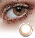 Lilmoon Skin Brown colored contact lenses-lensme
