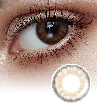 Lilmoon cover beige colored contact lenses-lensme