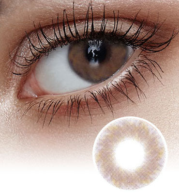 Make Look Dearble Brown Colored Contact Lenses